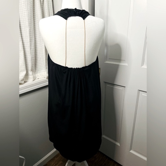 3.1 PHILLIP LIM • DETAILED HALTER OPEN BACK DRESS - Picture 3 of 6